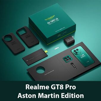Realme GT8 Pro Aston Martin Edition - 16GB/1024GB - Green