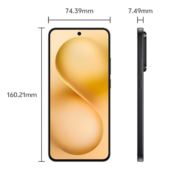 Vivo s30 - 12GB/256GB - Snapdragon 7 Gen 4 - Black